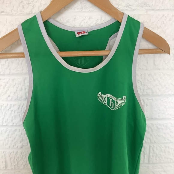 Hatton Boxing Vest - Size M - Green & White - P2P 18” - Picture 8 of 8